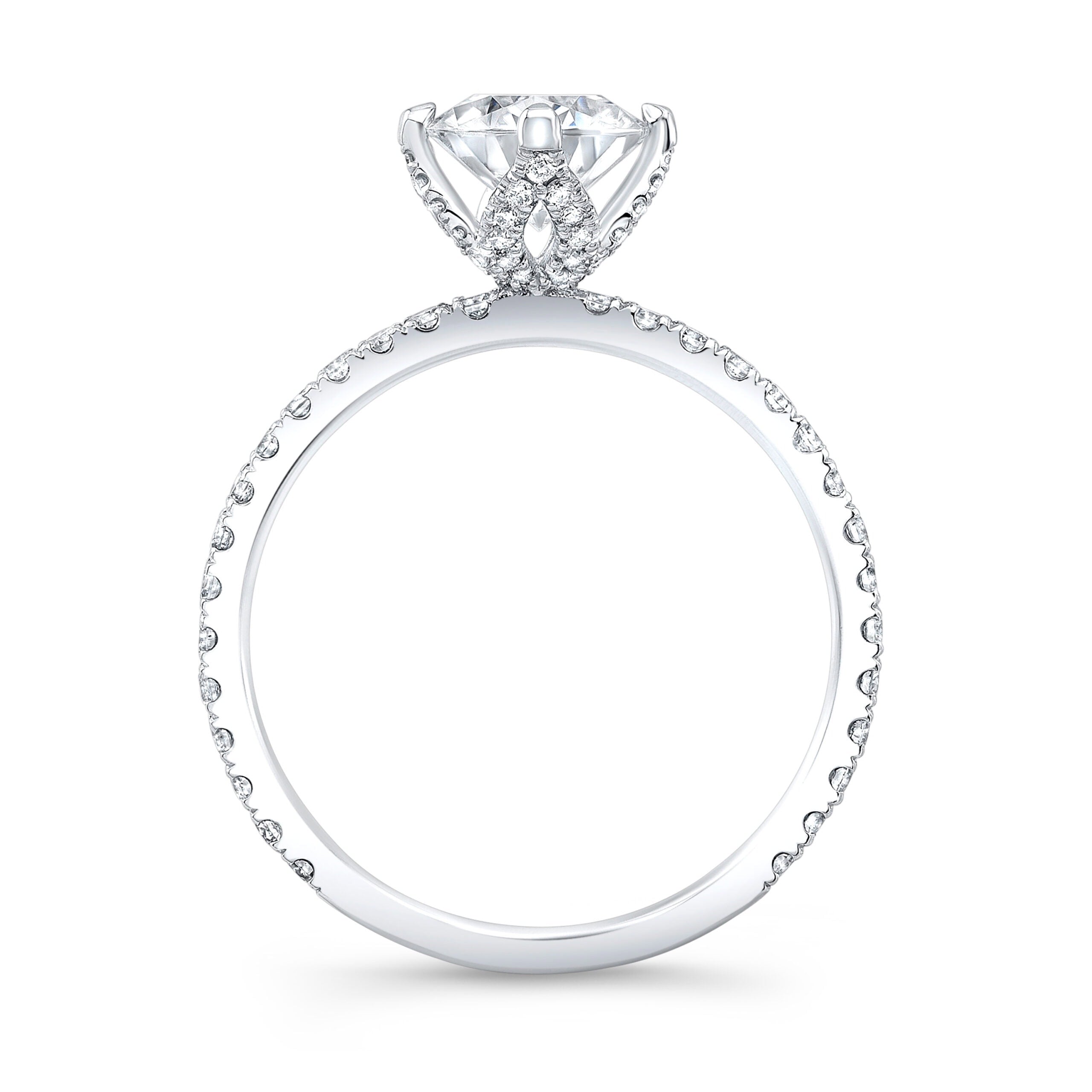 The Alessia Round Lab Grown Diamond Ring