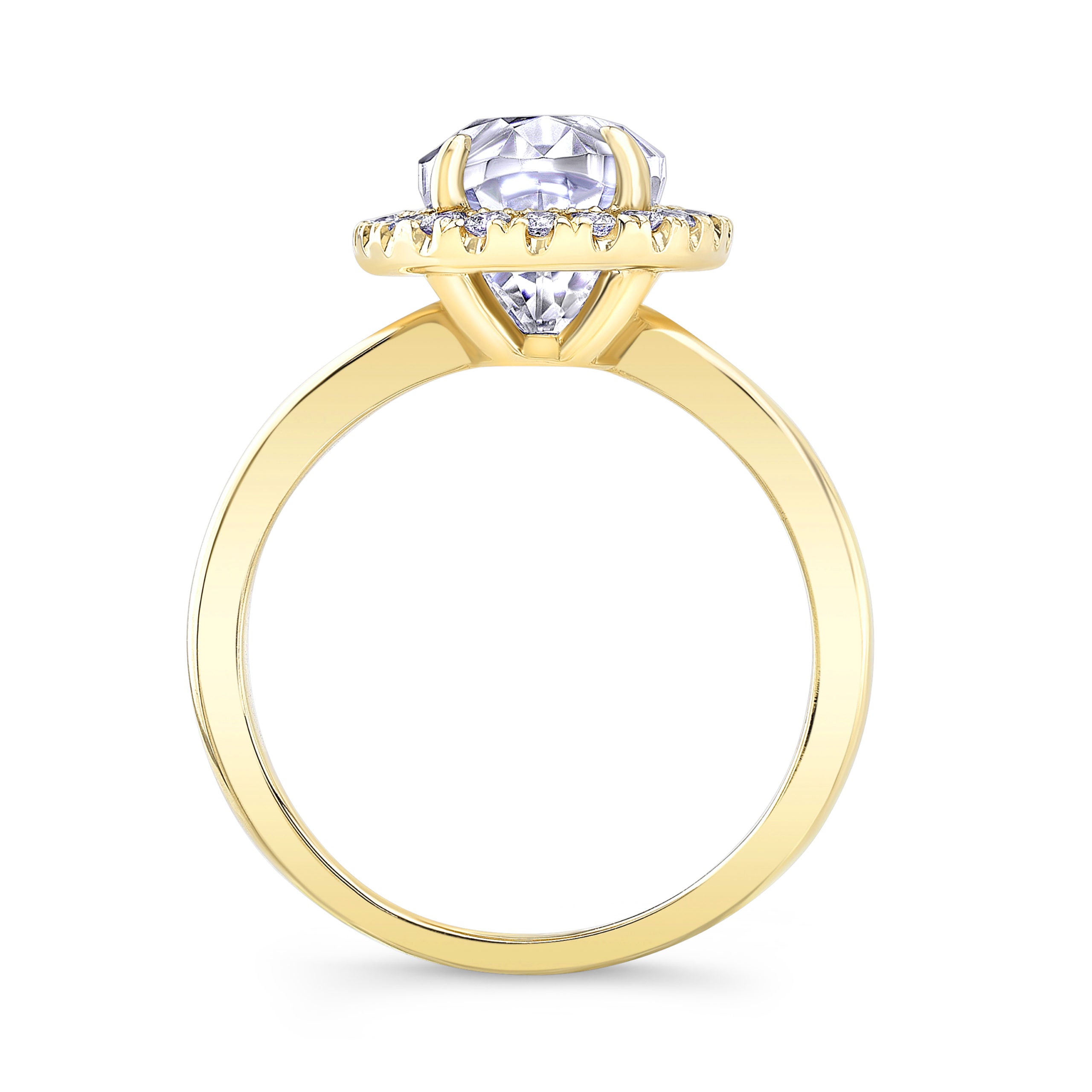 The Marquesa Elongated Oval Lab Grown Diamond Ring