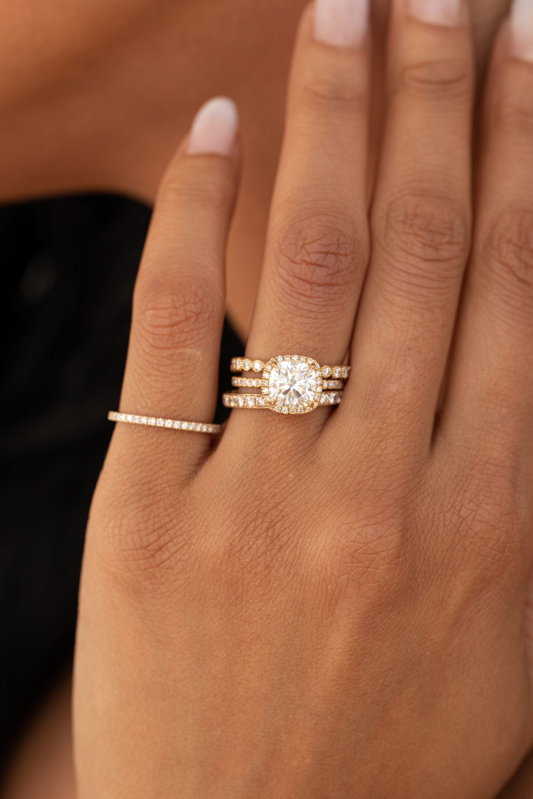 The Cressida Cushion Lab Grown Diamond Ring