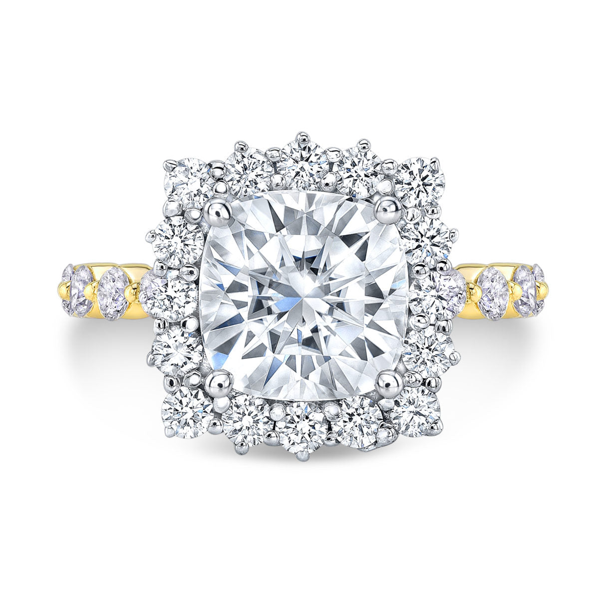 The Genevra Cushion Cut Lab Grown Diamond Ring