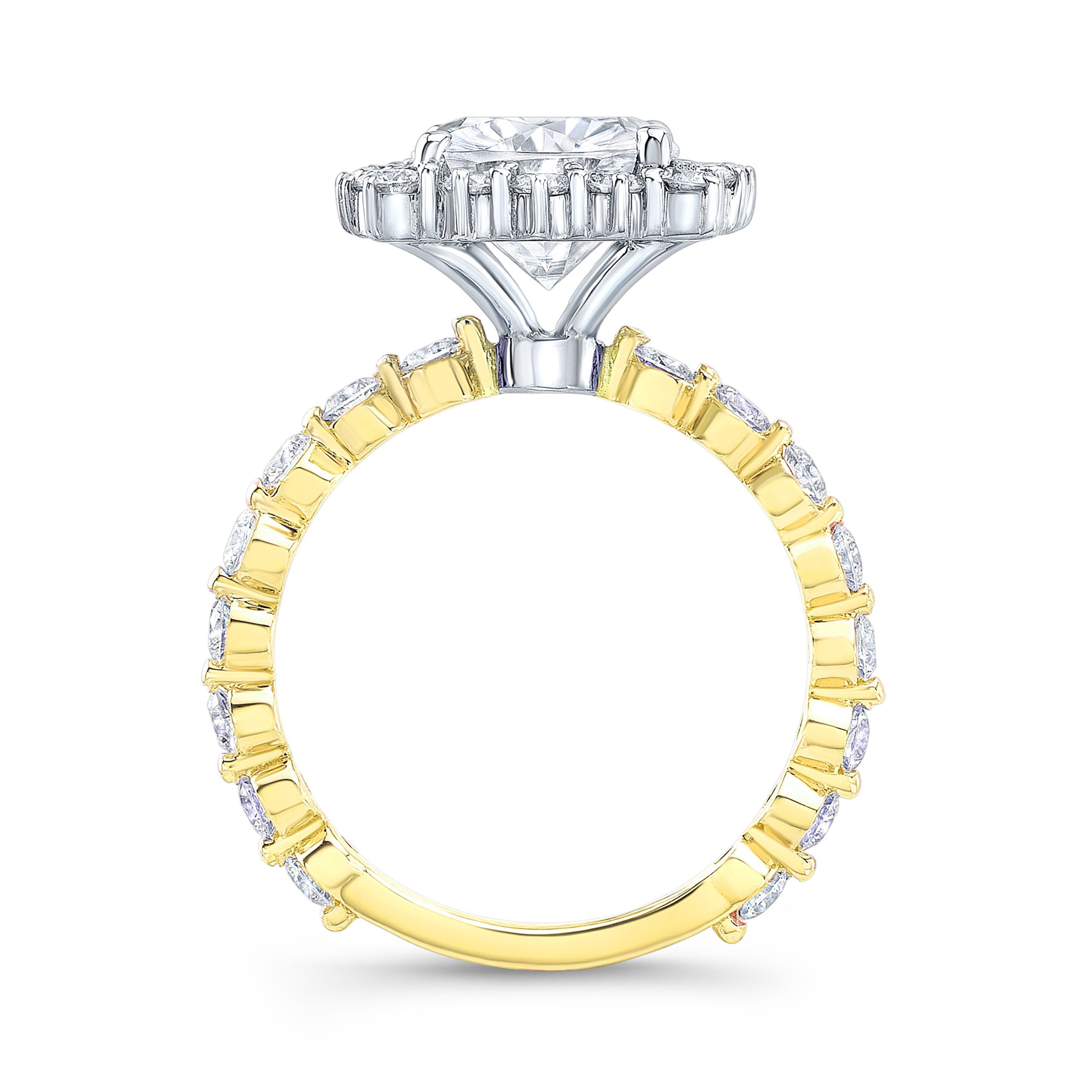 The Genevra Cushion Cut Lab Grown Diamond Ring