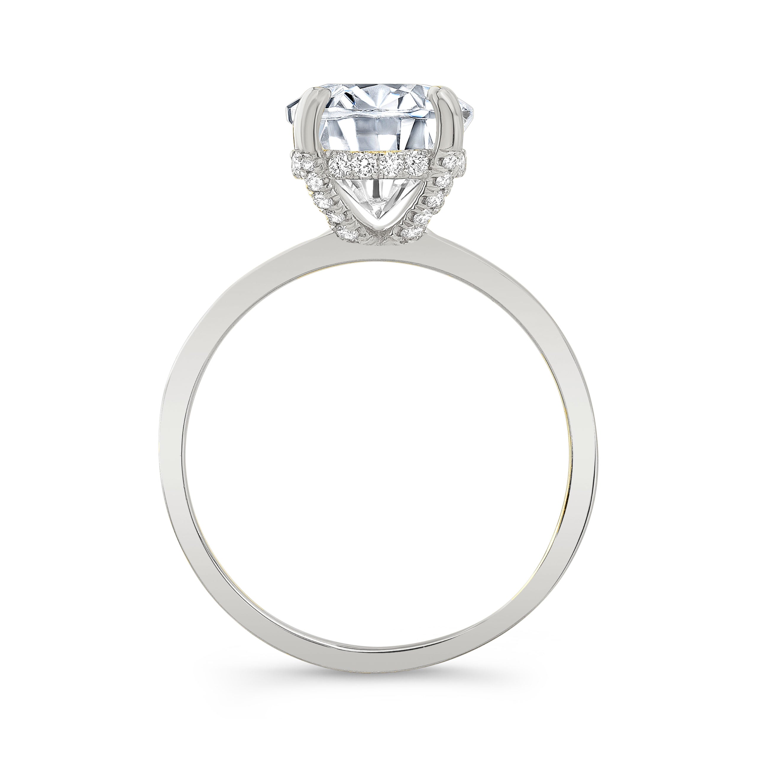 The Vivienne Oval Lab Grown Diamond Ring