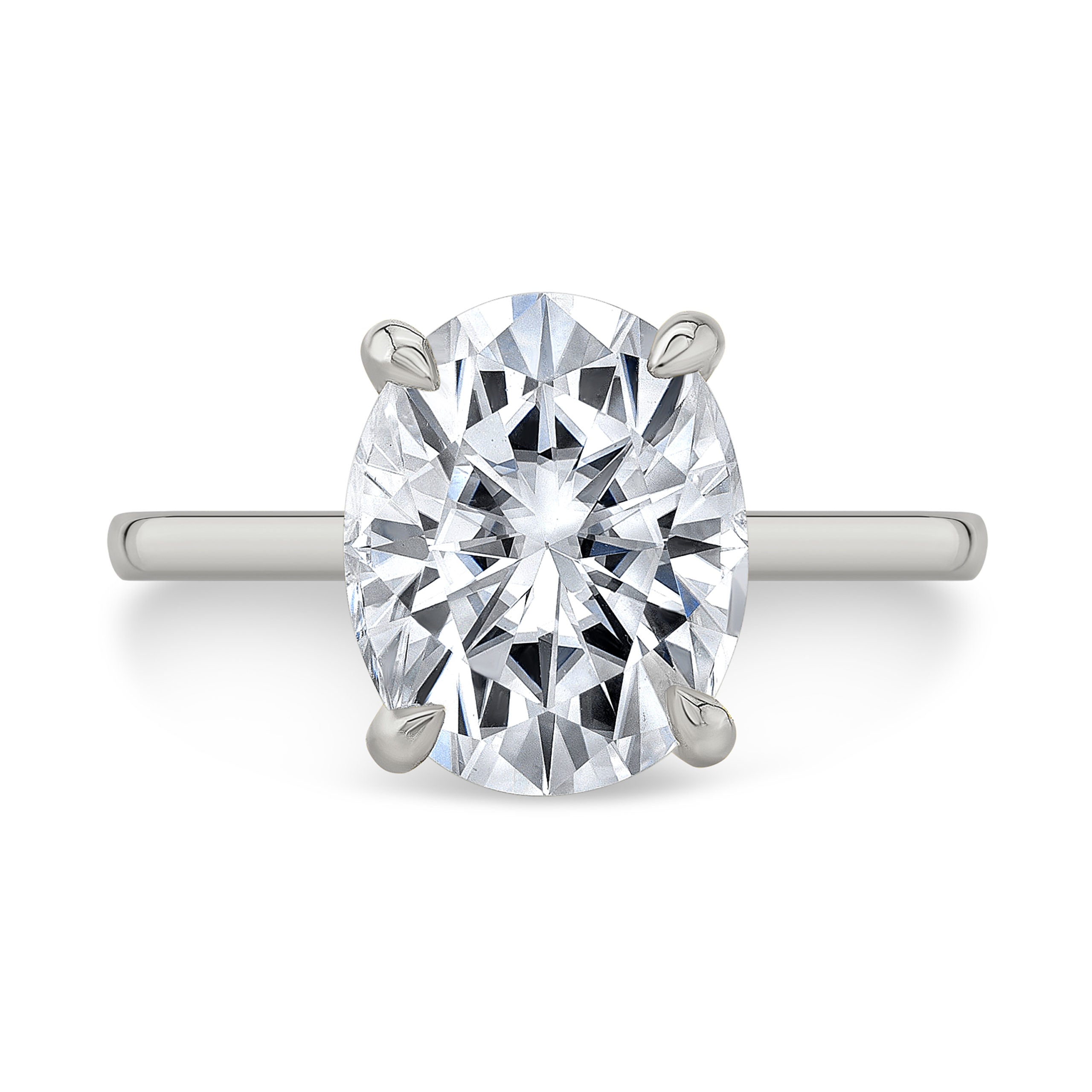 The Vivienne Oval Lab Grown Diamond Ring