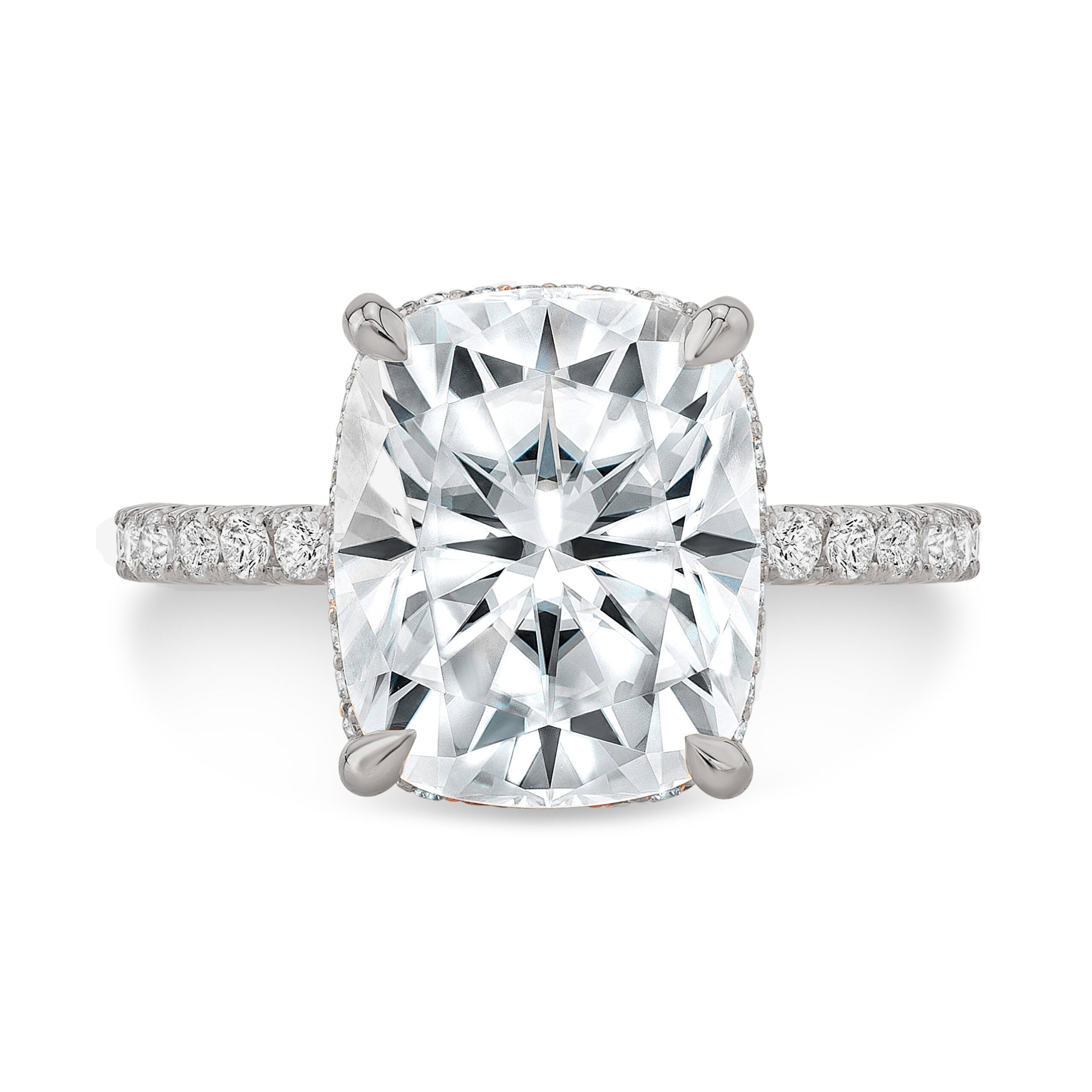 The Beatrix Elongated Cushion Lab Grown Diamond Ring
