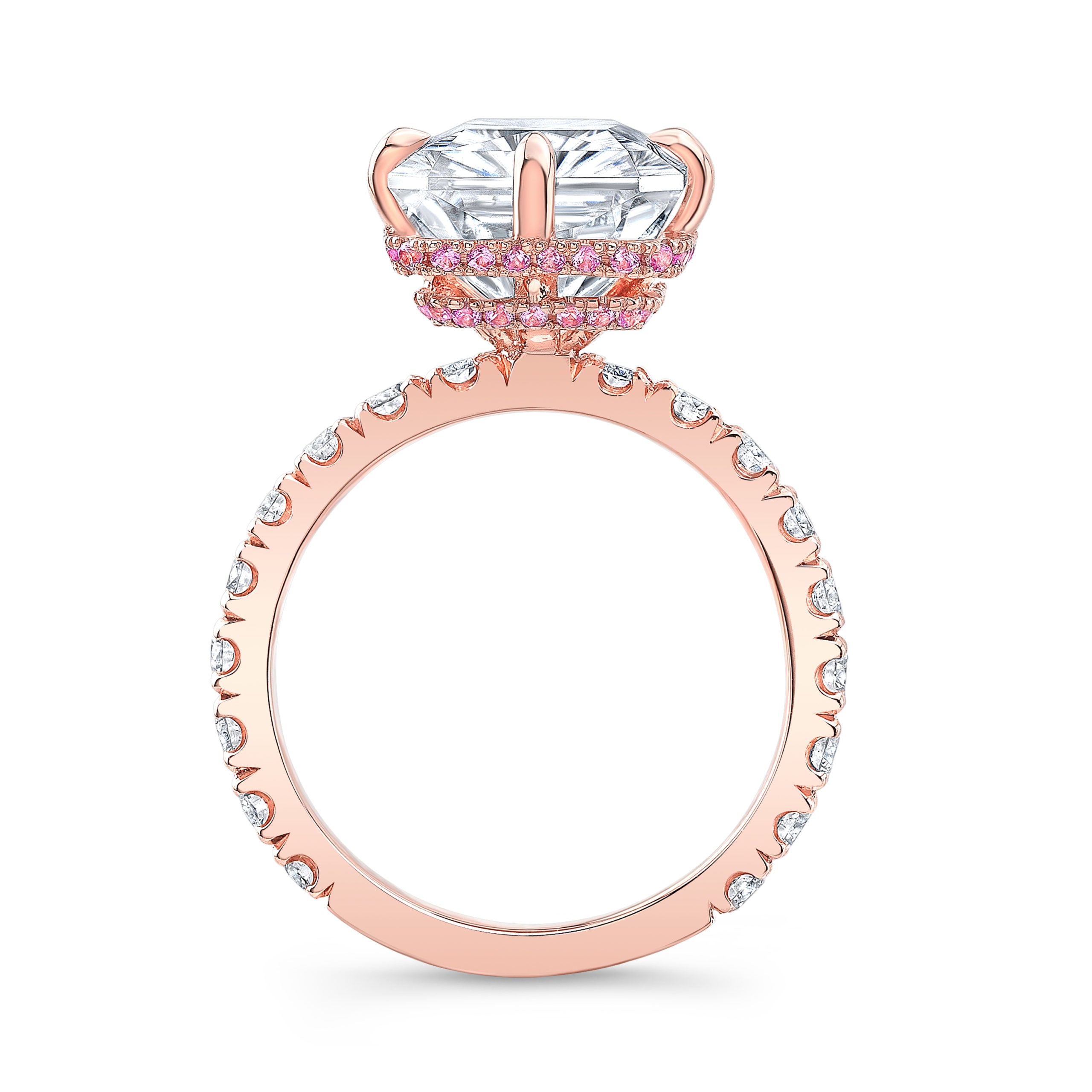 The Artemis Radiant Lab Grown Diamond Ring