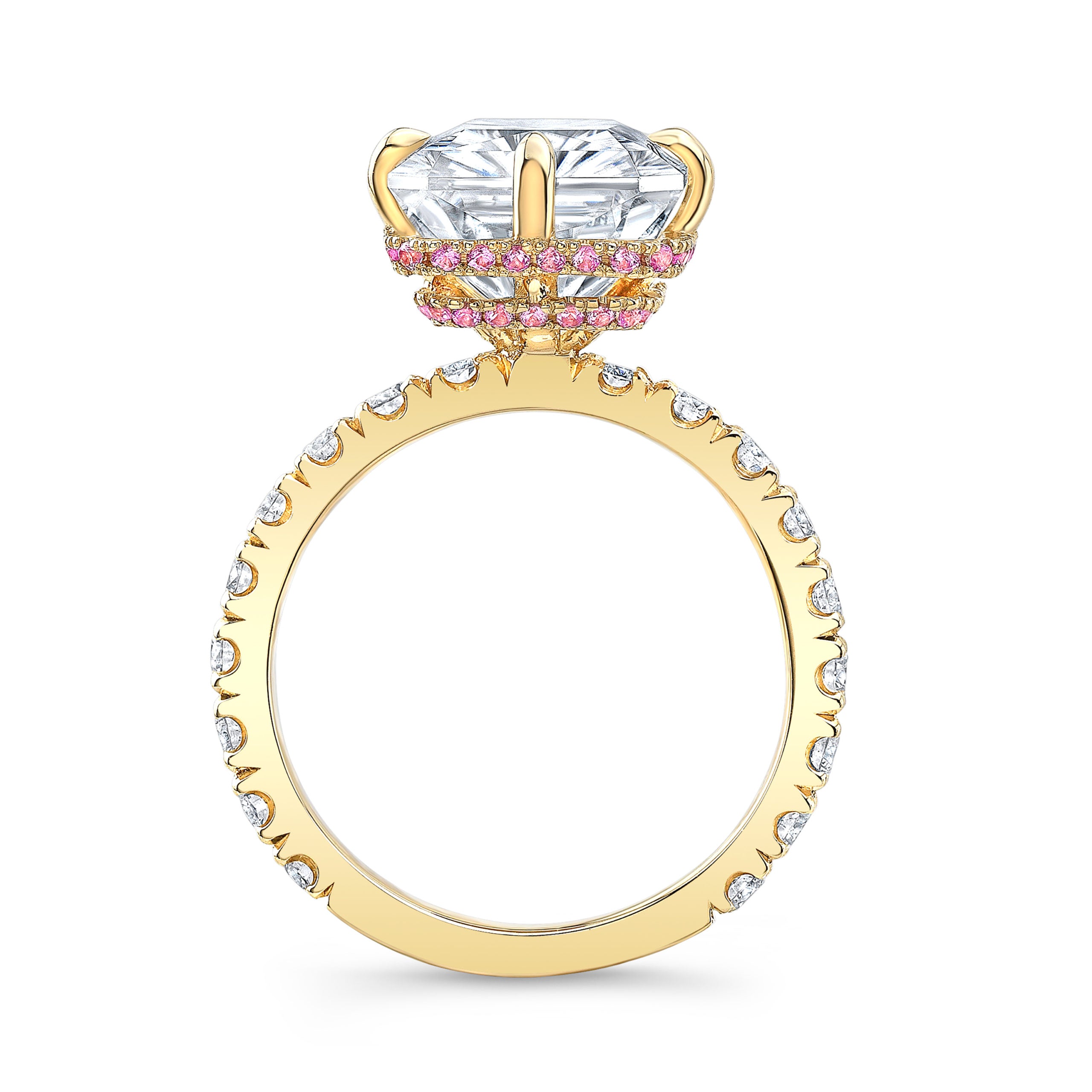 The Artemis Radiant Lab Grown Diamond Ring