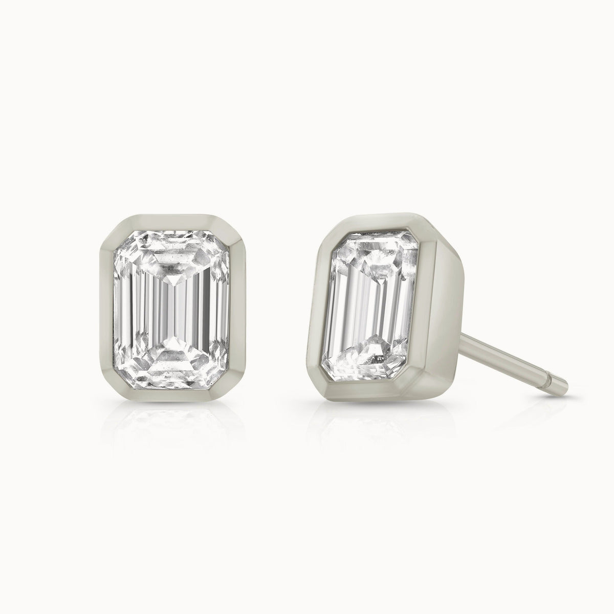 The Cascade Lab Grown Diamond Studs