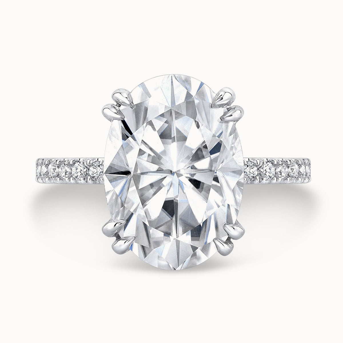 The Corsica Oval Lab Grown Diamond Ring