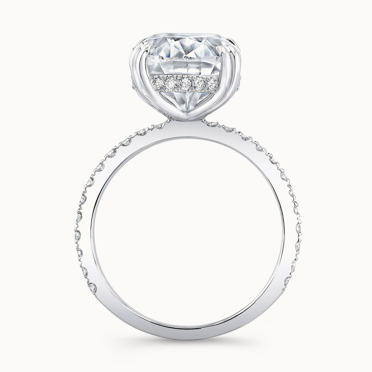 The Corsica Oval Lab Grown Diamond Ring