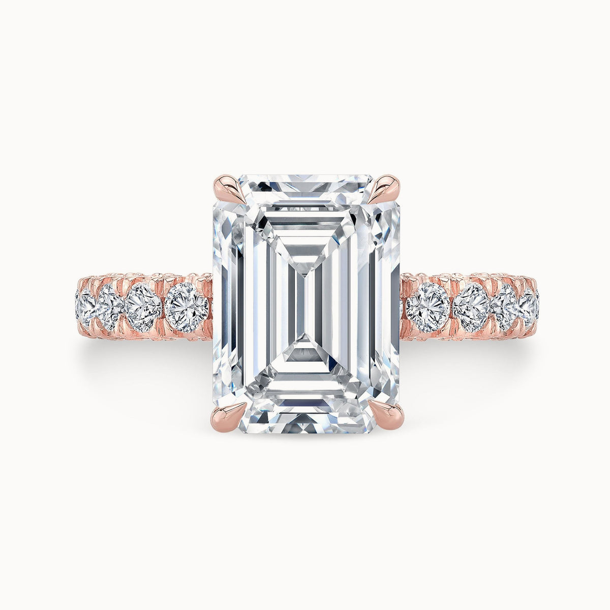 The Harlow Emerald Lab Grown Diamond Ring