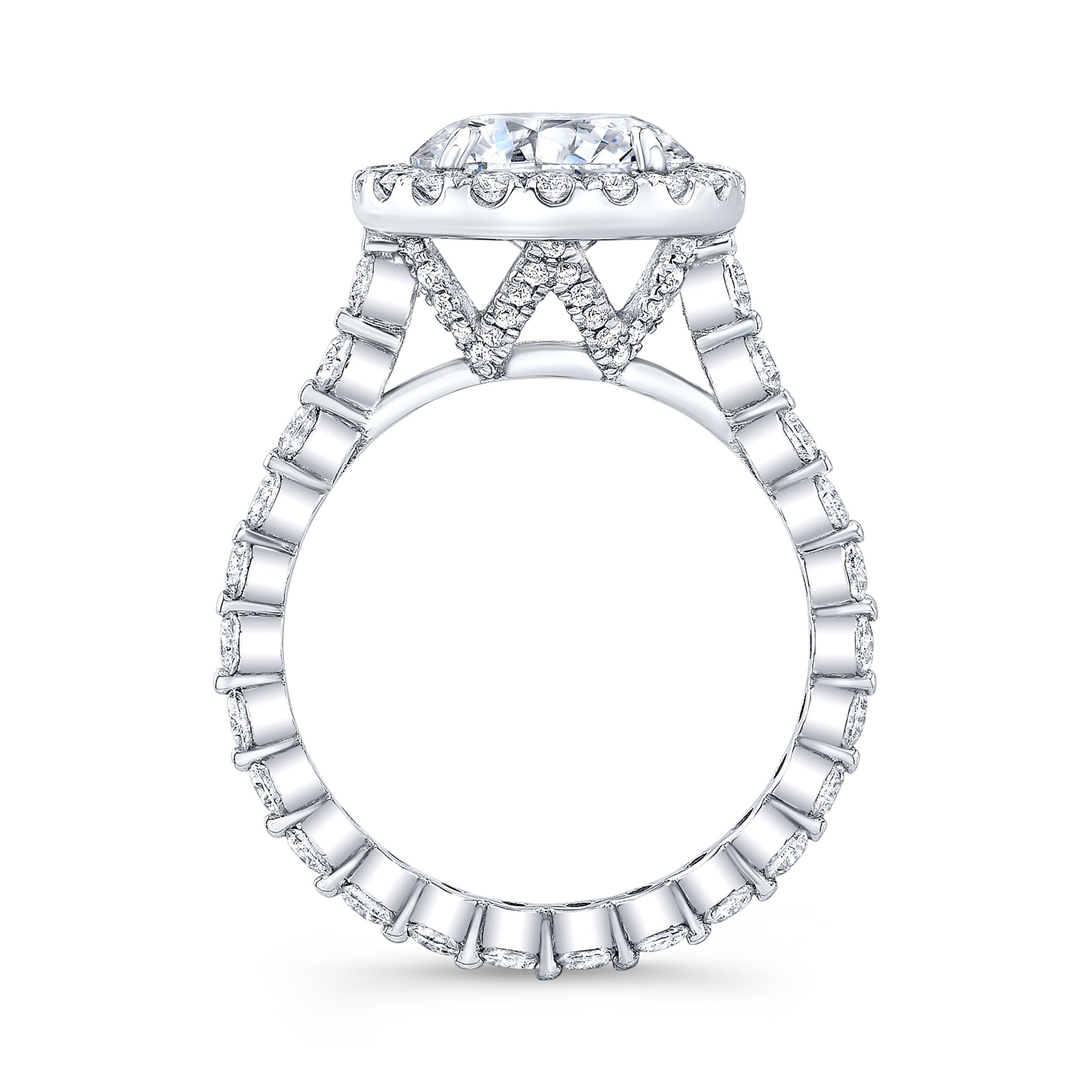 The Colette Round Lab Grown Diamond Ring