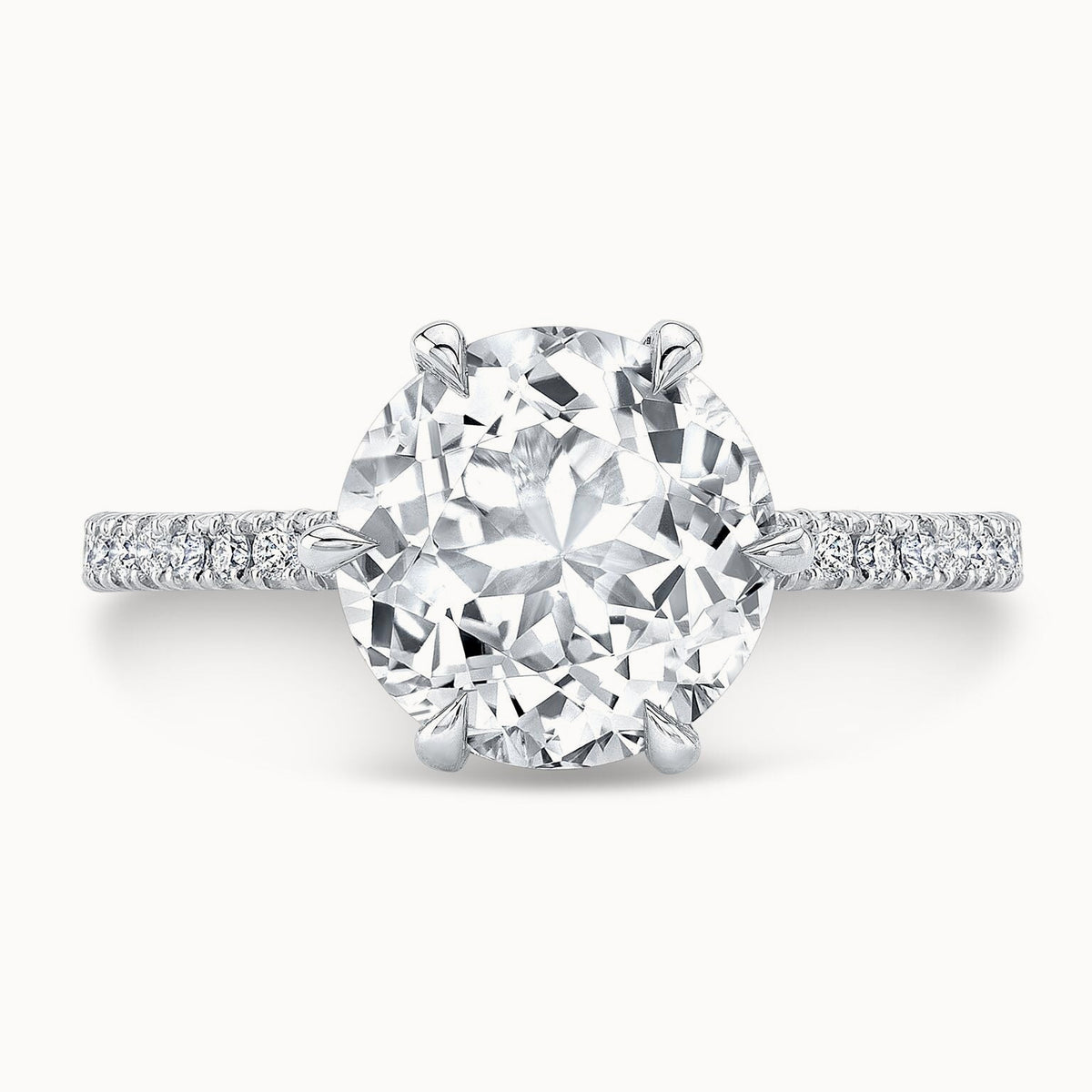 The Margaux Round Lab Grown Diamond Ring