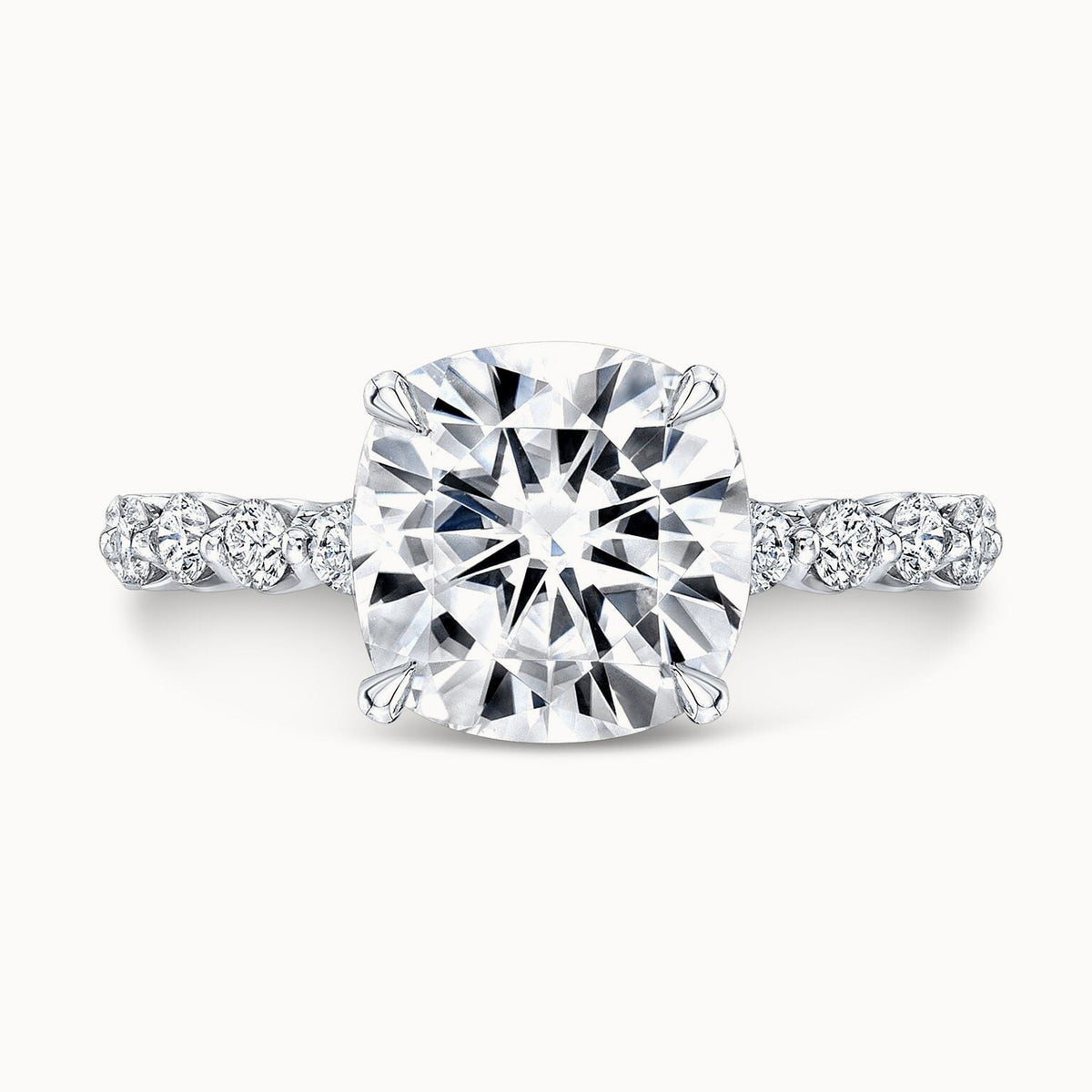 The Monarch Cushion Lab Grown Diamond Ring