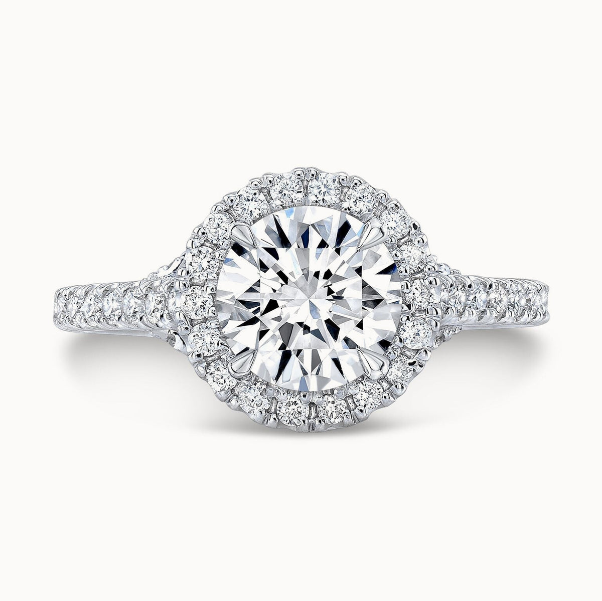 The Octavia Round Lab Grown Diamond Ring