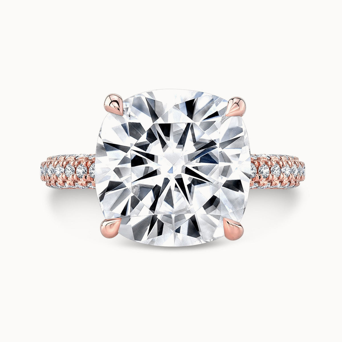 The Paloma Cushion Lab Grown Diamond Ring