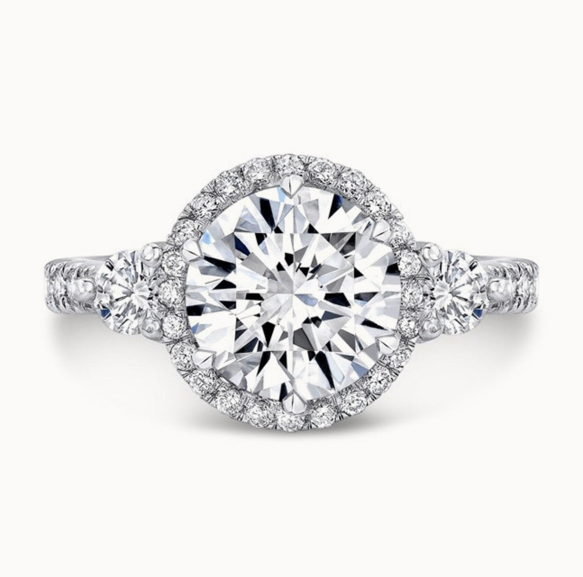 The Portia Round Lab Grown Diamond Ring