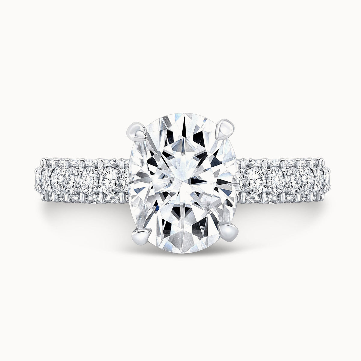 The Primrose oval Lab Grown Diamond Ring
