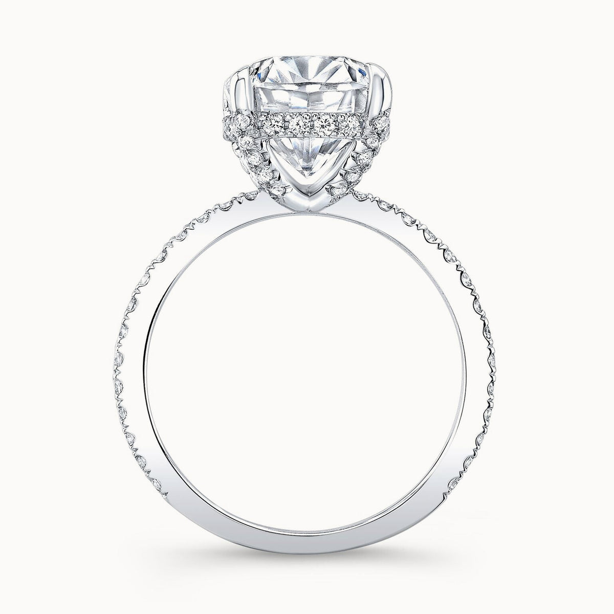 The Riviera Elongated Cushion Lab Grown Diamond Ring
