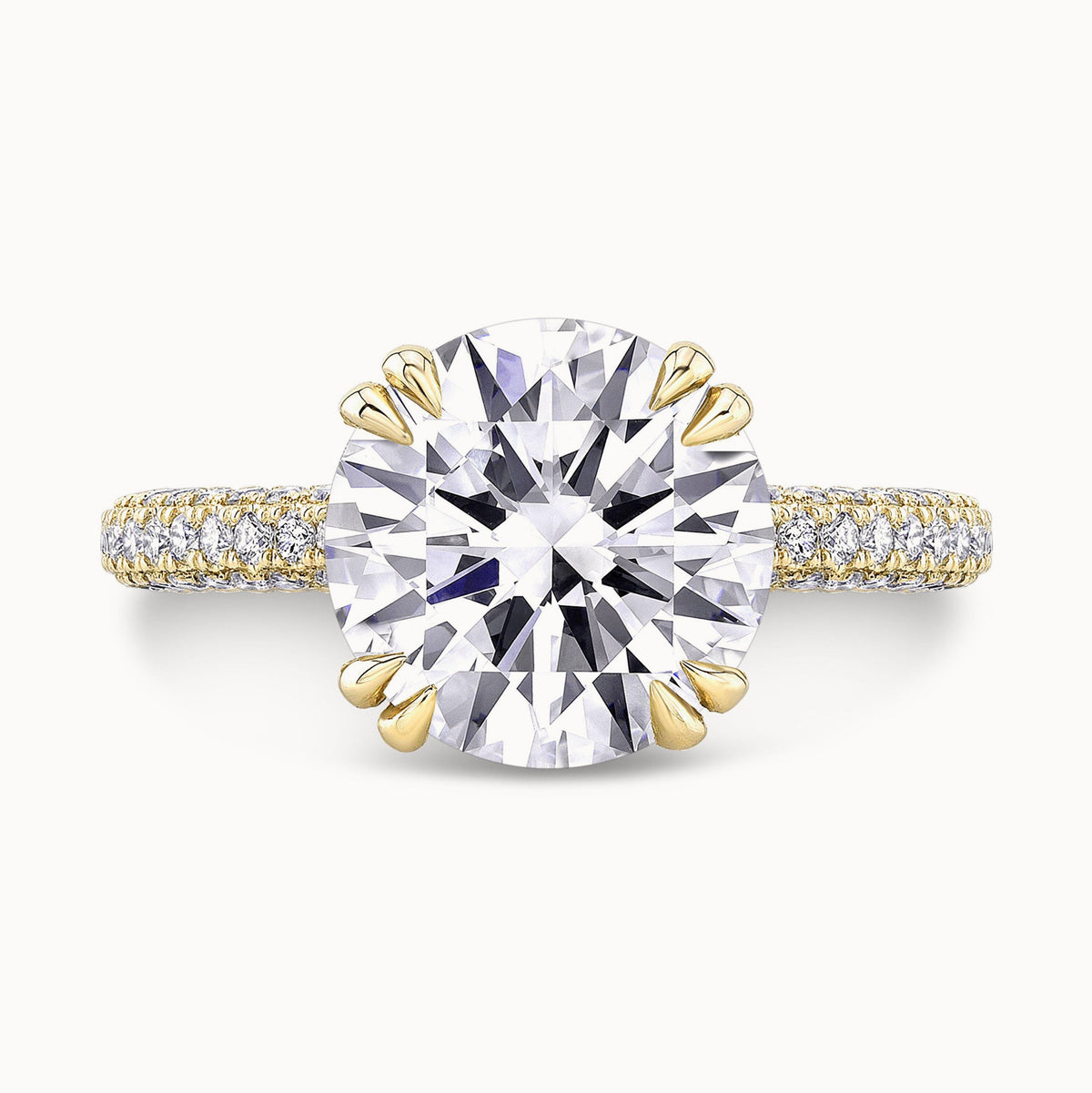 The Rosalind Round Lab Grown Diamond Ring