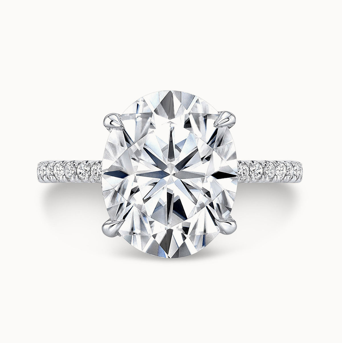The Seraphina Oval Lab Grown Diamond Ring