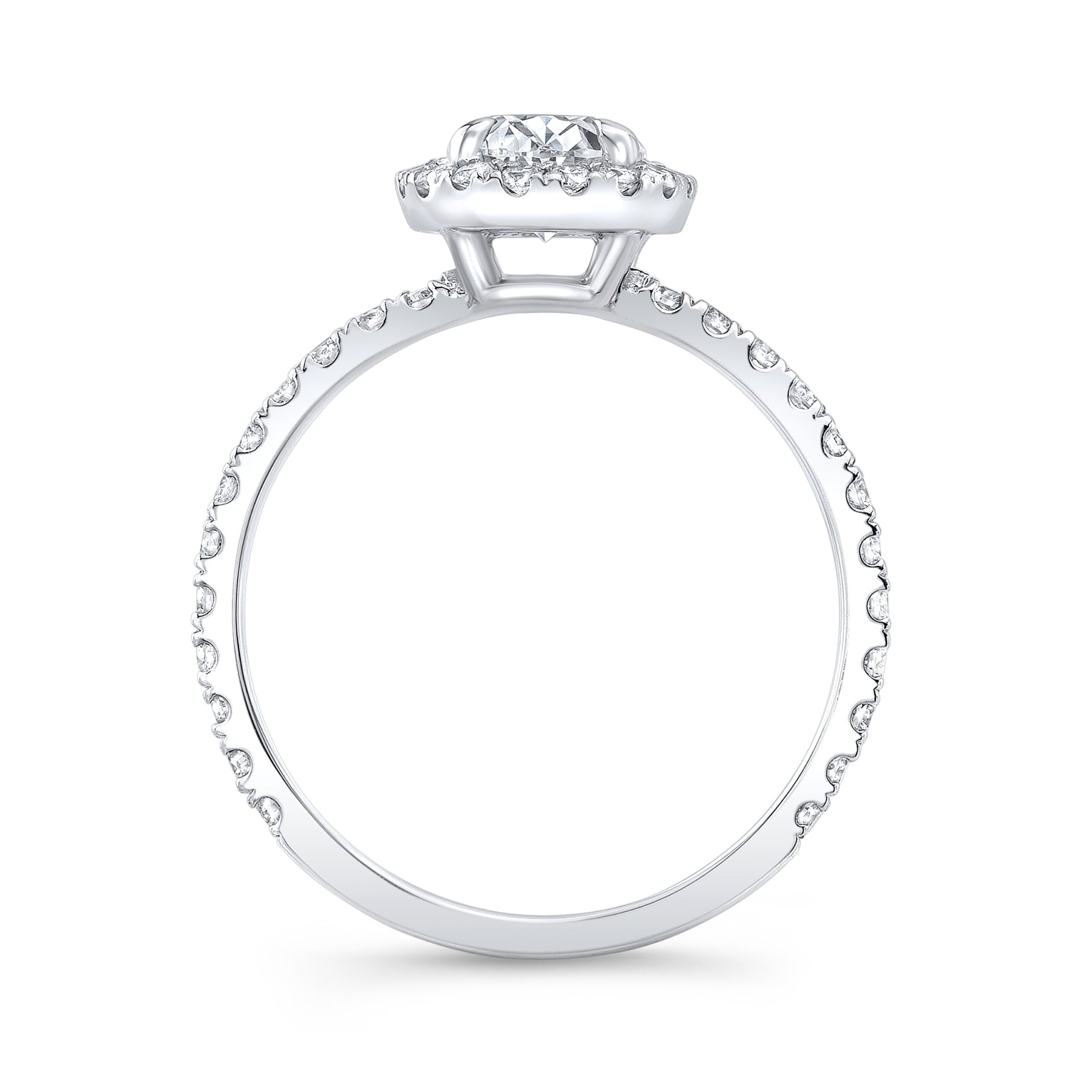 The Rosamund Oval Lab Grown Diamond Ring