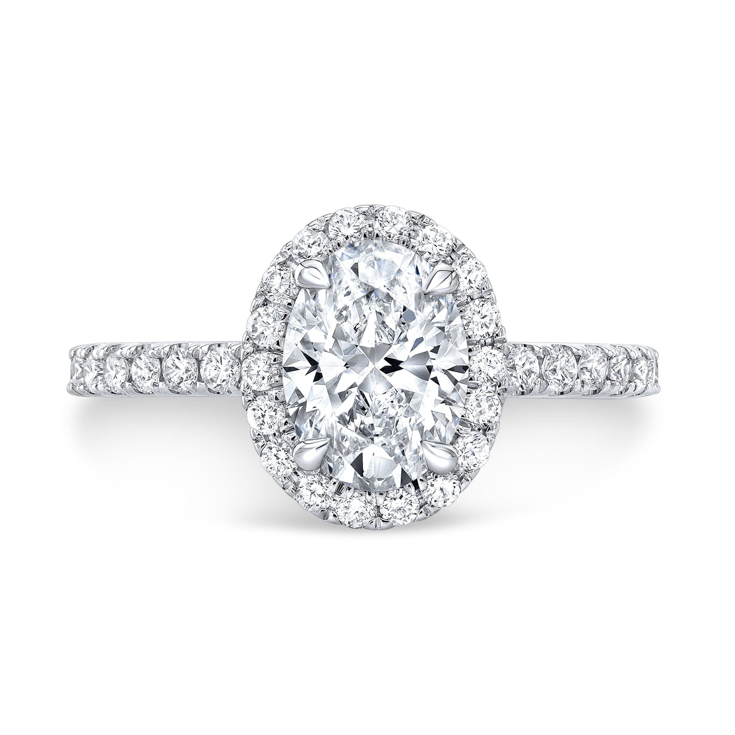 The Rosamund Oval Lab Grown Diamond Ring