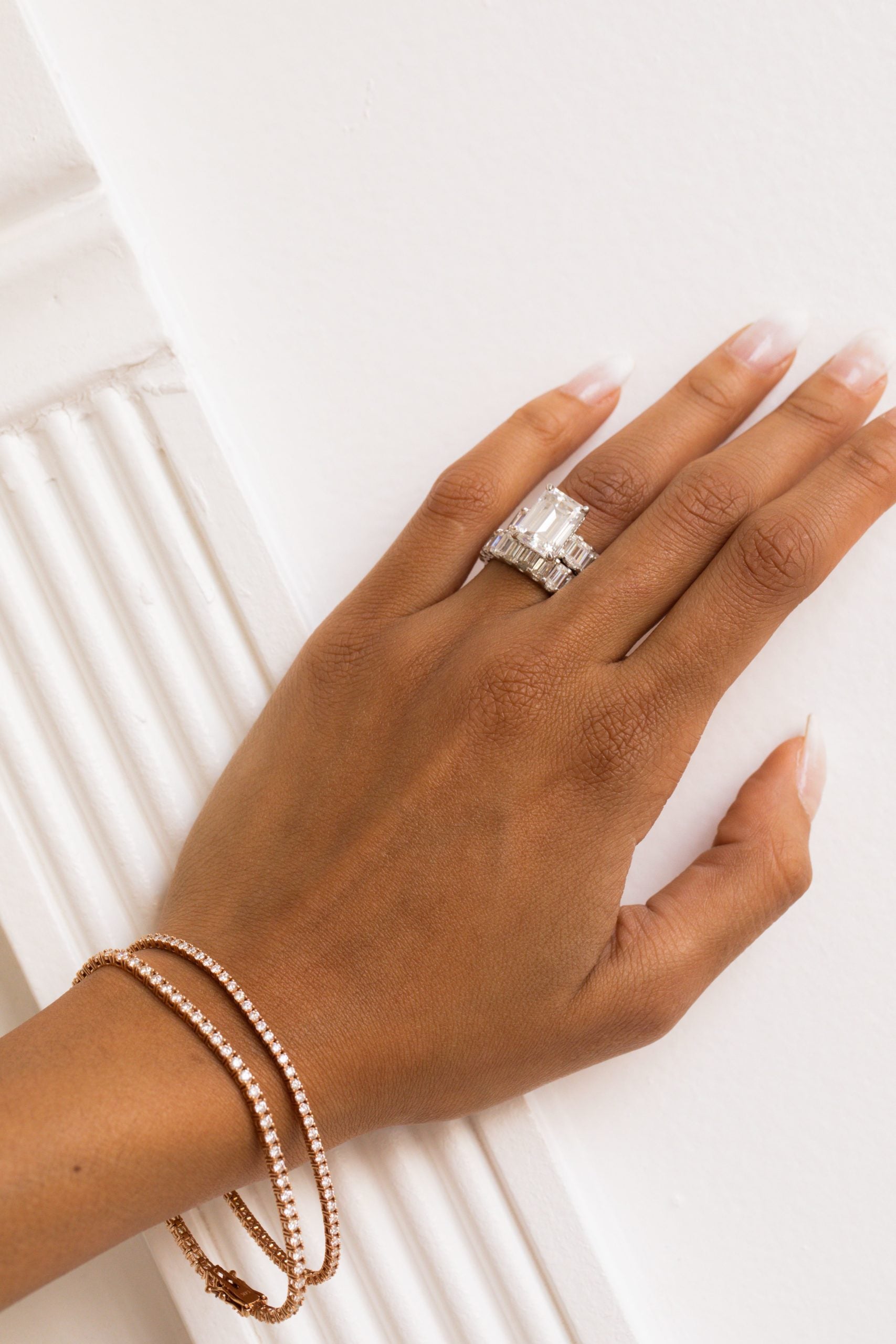 The Versailles Emerald Cut Lab Grown Diamond Ring