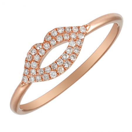 Agent Jewel - 14k Rose Gold Diamond Ring